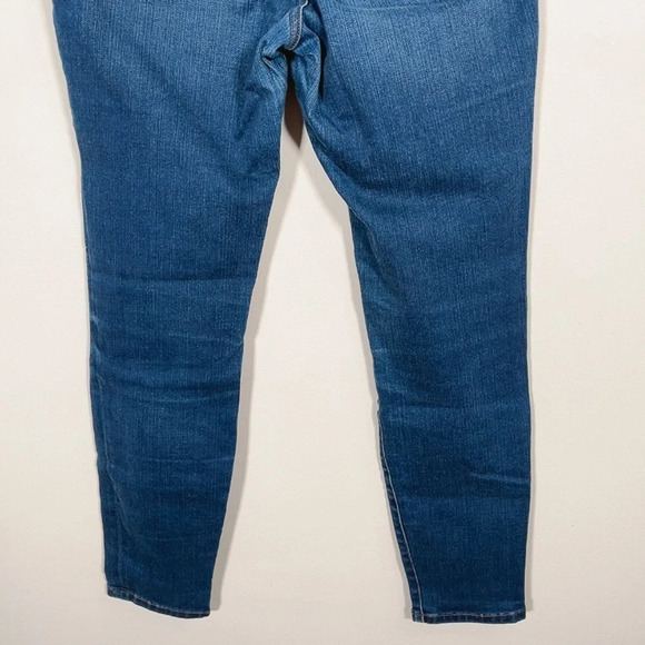 HENRY &  BELLE | DARK WASH SUPER SKINNY ANKLE JEANS - Picture 11 of 14